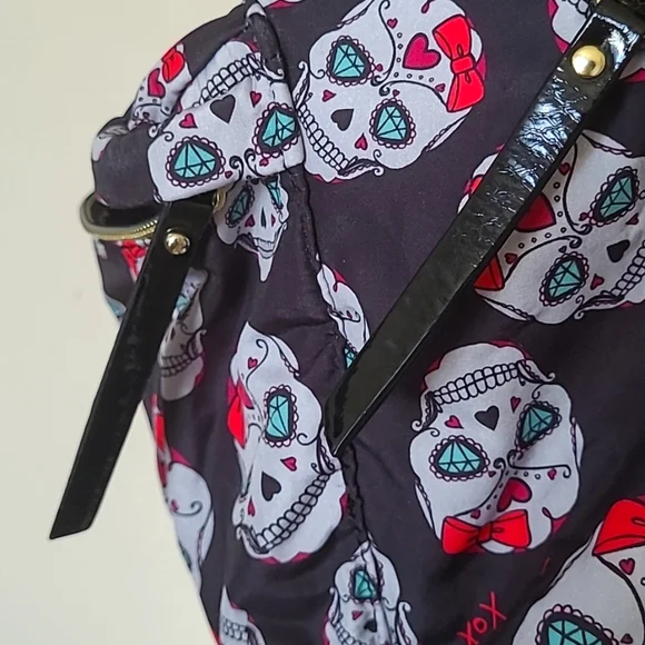 Betsey Johnson Skull and Hair Bow Backpack - Picture 7 of 7
